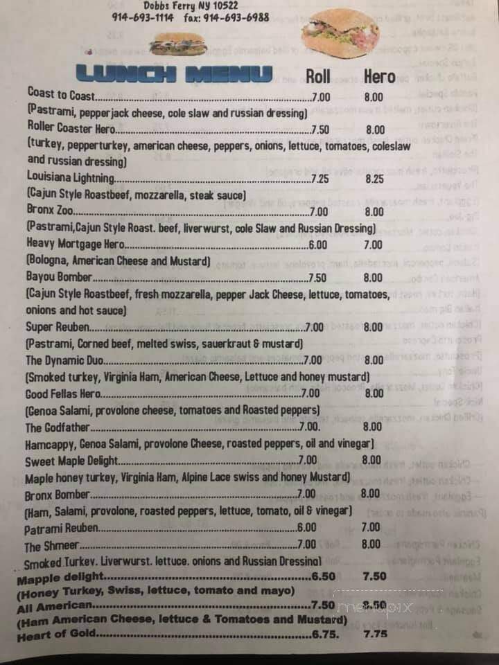 Battaglia Brothers Meateria - Dobbs Ferry, NY menu_pic