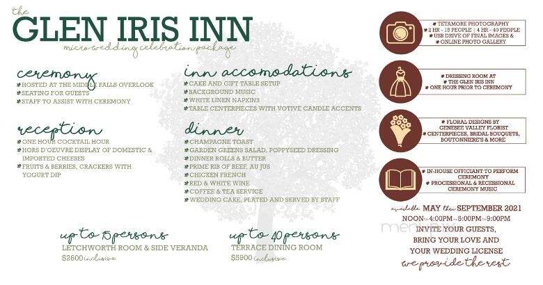 Glen Iris Inn - Castile, NY