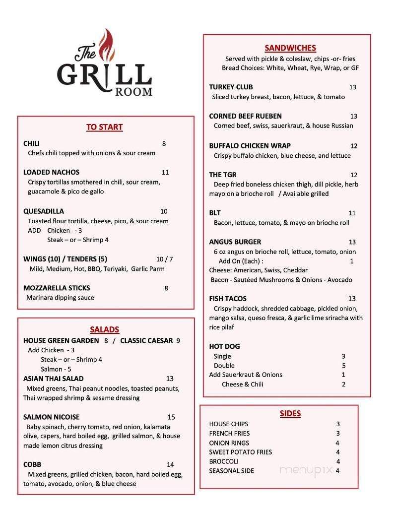 Red Hook Golf Club Restaurant - Red Hook, NY menu_pic