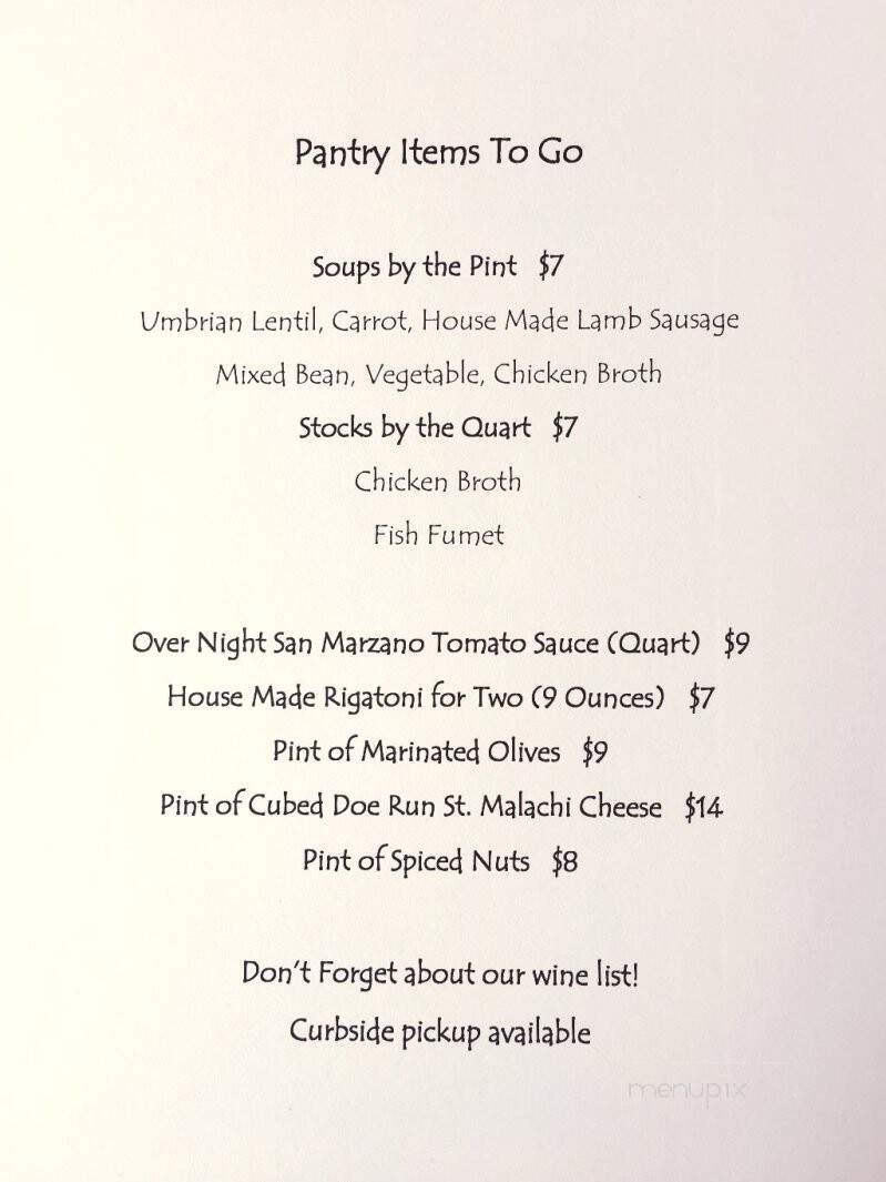 Restaurant Alba - Malvern, PA menu_pic