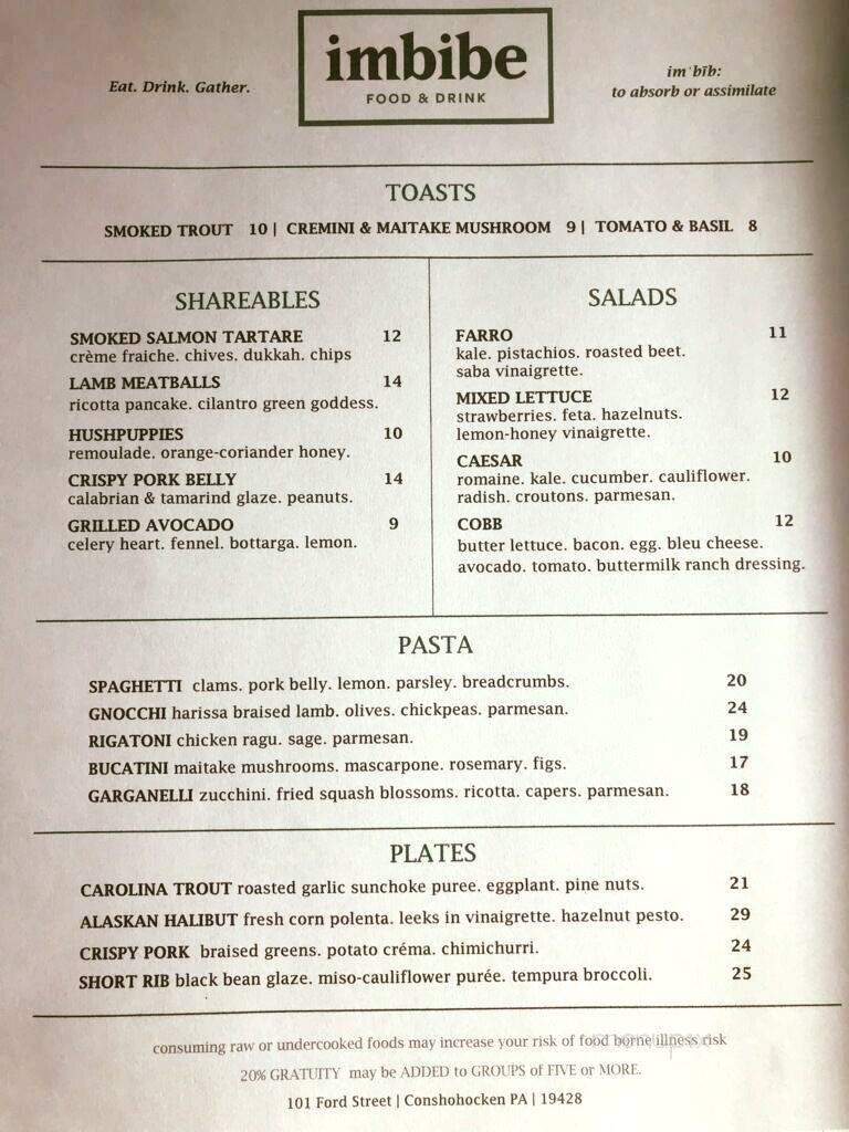 Restaurant Alba - Malvern, PA menu_pic