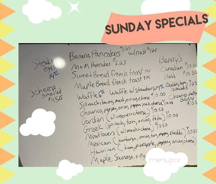 Chelsea's - Middletown, RI menu_pic