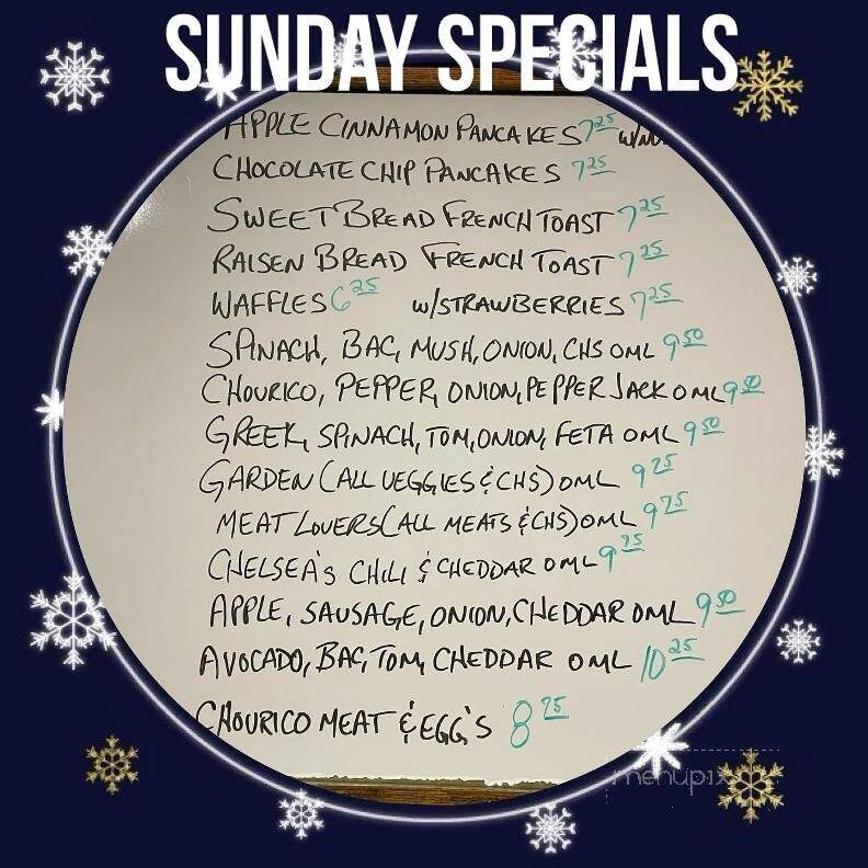 Chelsea's - Middletown, RI menu_pic