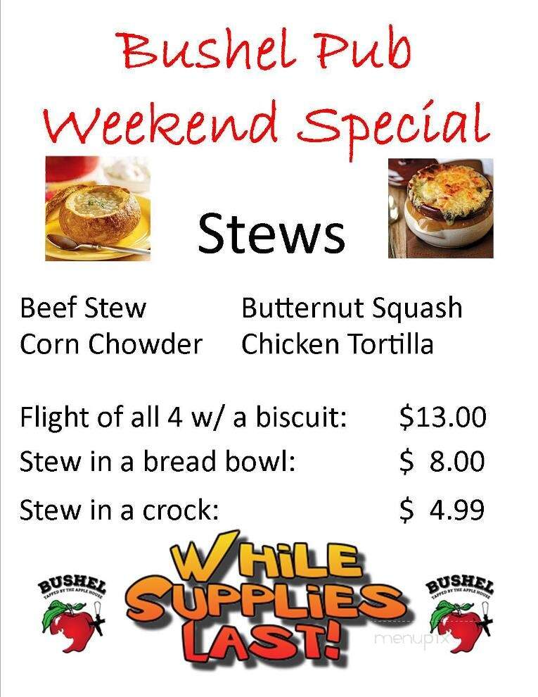 Apple House - Linden, VA menu_pic