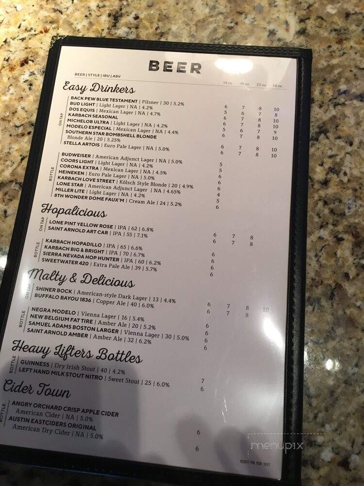 Pappas Delta Blues Smokehouse - Webster, TX menu_pic