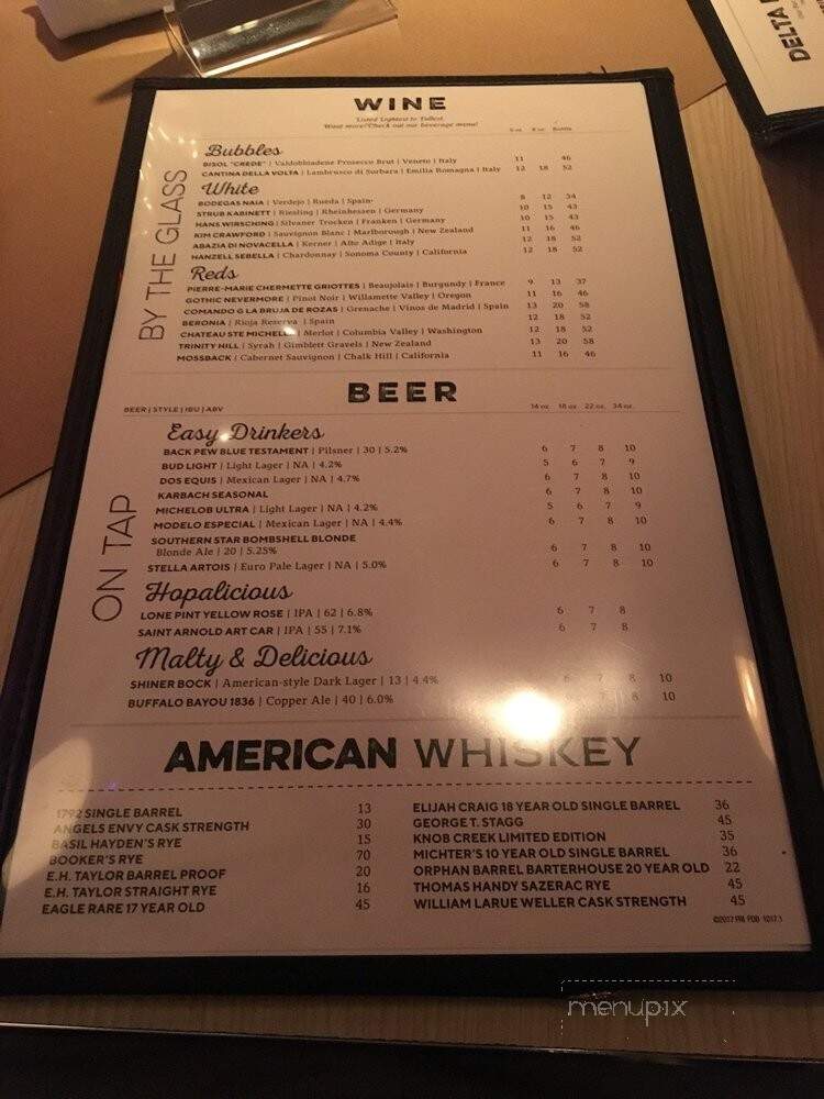 Pappas Delta Blues Smokehouse - Webster, TX menu_pic