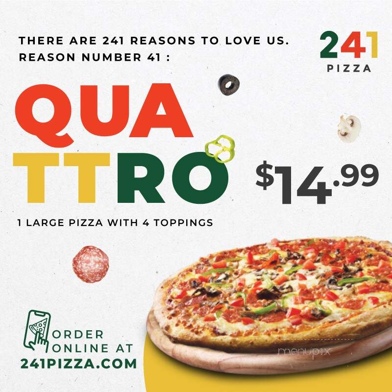 241 Pizza - Sturgeon Falls, ON menu_pic