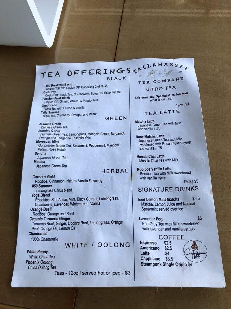 Happy Motoring - Tallahassee, FL menu_pic