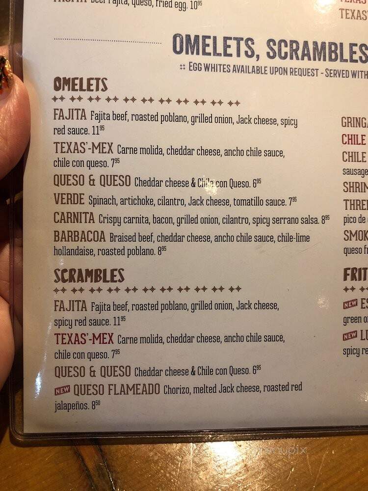 Lupe Tortilla - Missouri City, TX menu_pic