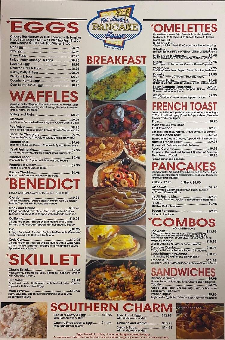 Not Another Pancake House - Williamsburg, VA