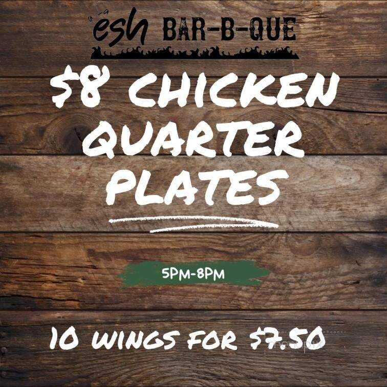 A La Esh - Sharon, MA menu_pic