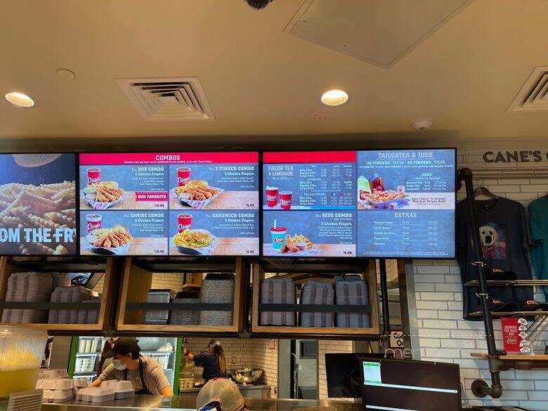 Raising Cane's Chicken Fingers - Kapolei, HI menu_pic