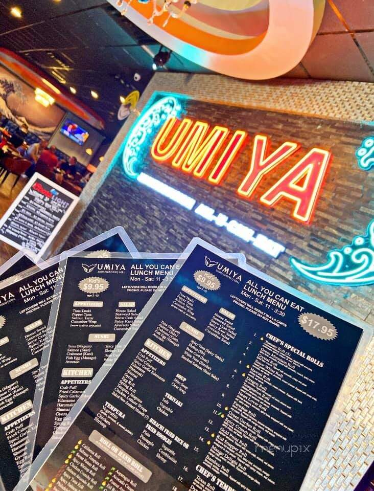 Umiya Sushi, Seafood and Grill - Corpus Christi, TX