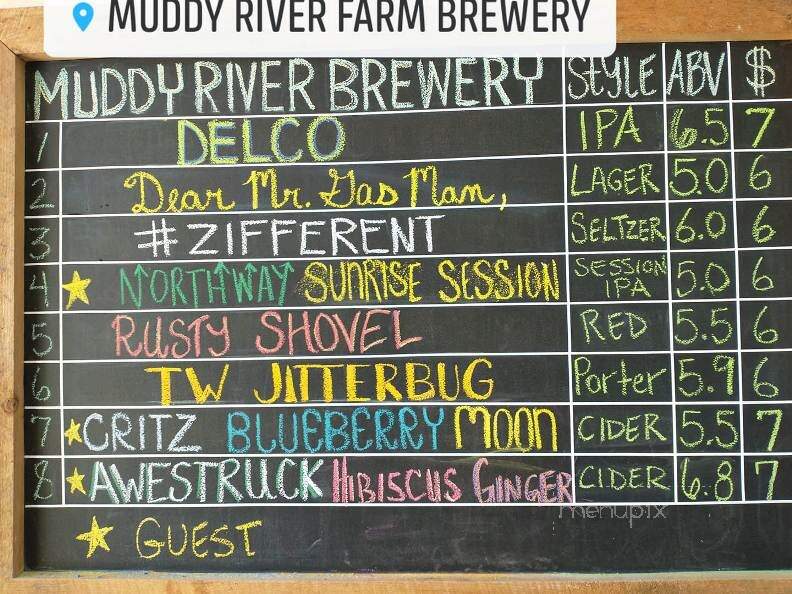 Muddy River Farm Brewery - Unadilla, NY