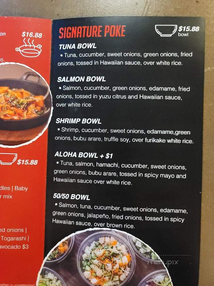 Tanuki - Delray Beach, FL menu_pic