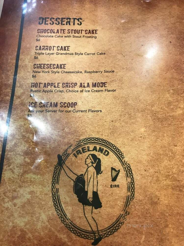 McGill's Pint & Platter - Cripple Creek, CO menu_pic