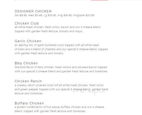 Fort Ball Pizza Palace - Fremont, OH menu_pic