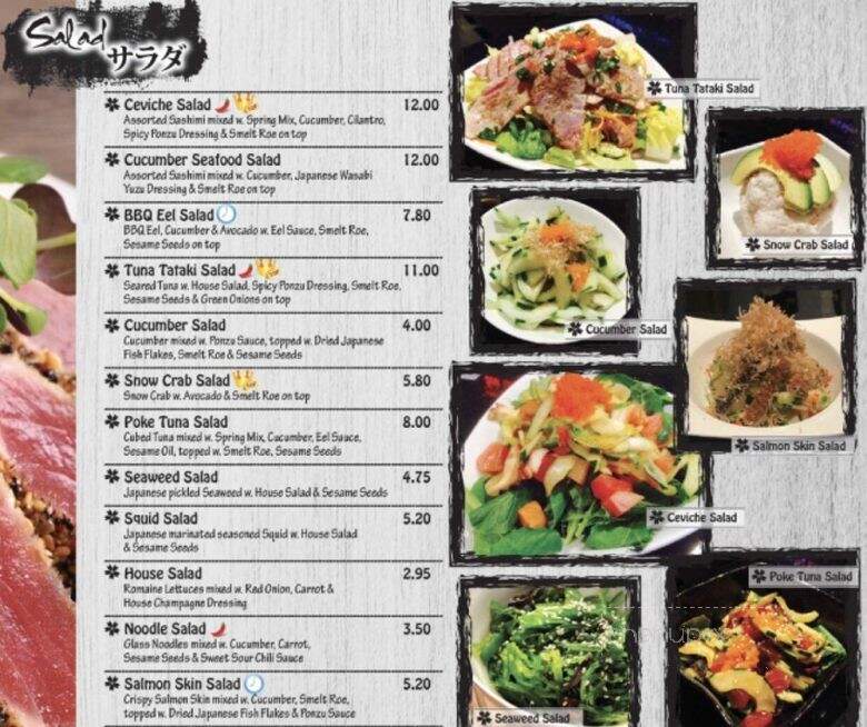 Daiwa Sushi Bar Japanese Cuisine - Marrero, LA menu_pic