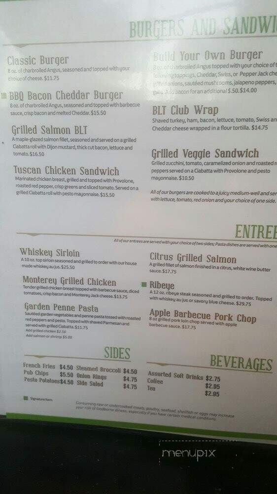 Bistro 330 @ Holiday Inn - San Mateo, CA menu_pic