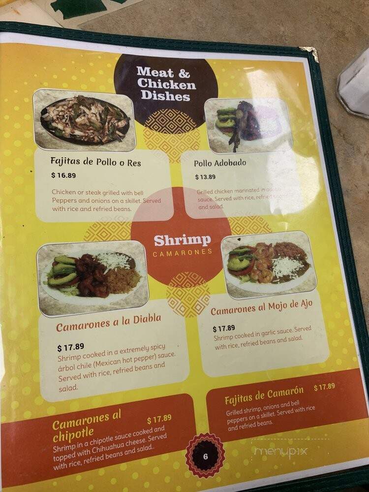 La Perla - Benton Harbor, MI menu_pic