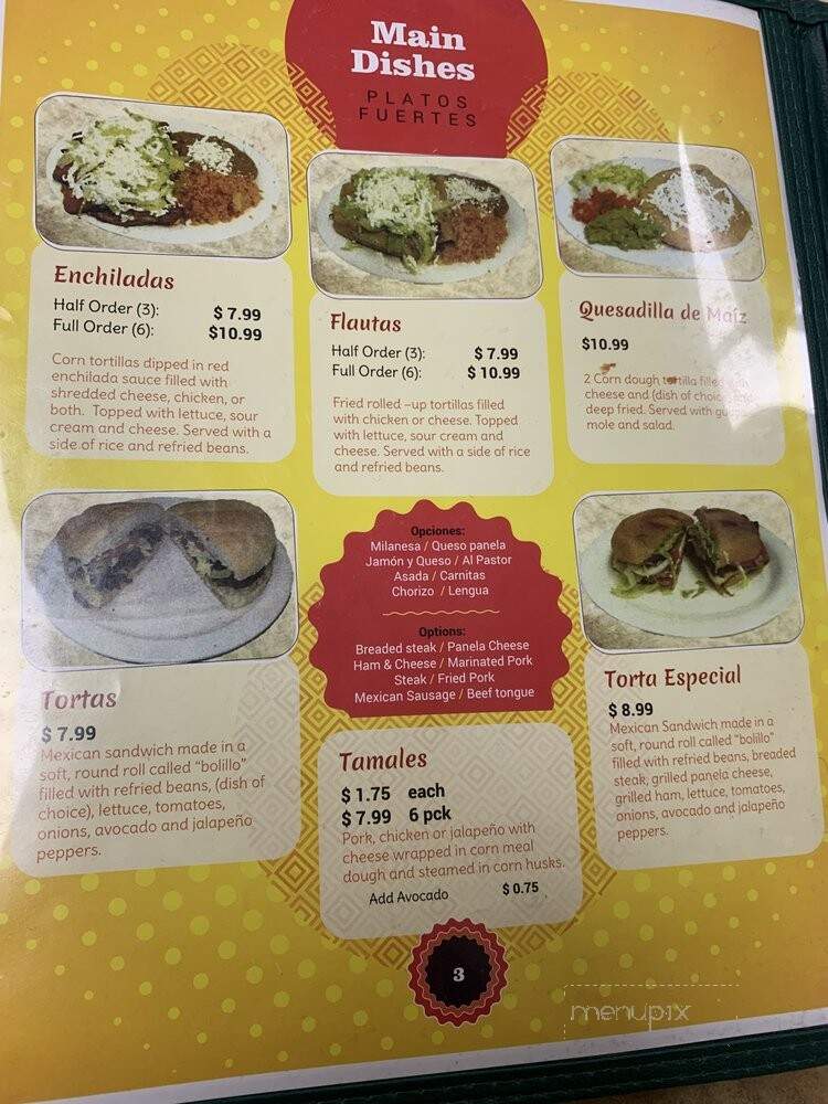 La Perla - Benton Harbor, MI menu_pic