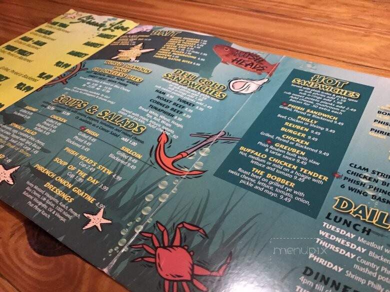 Phish Heads - Lake City, FL menu_pic
