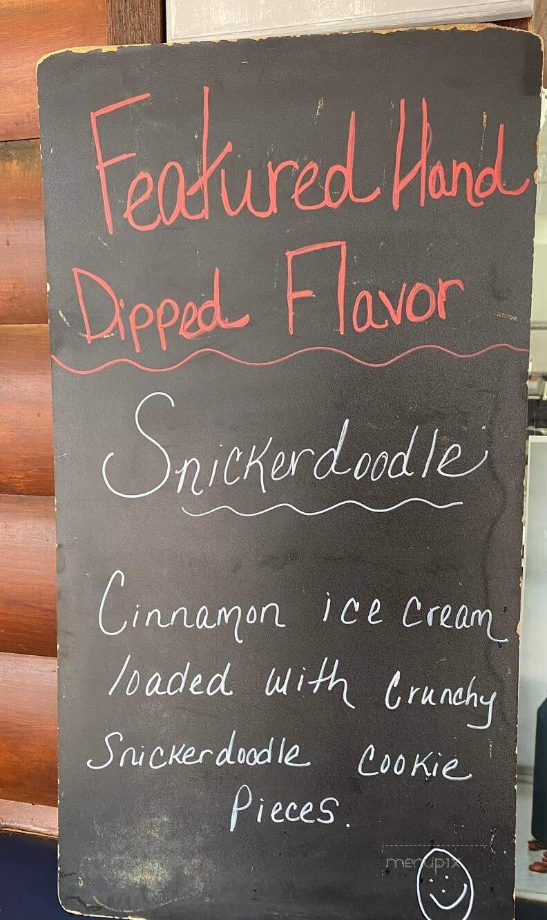 Dairy Bear - Howard City, MI menu_pic