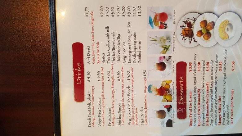 Truly Thai Cuisine - Vaughan, ON menu_pic
