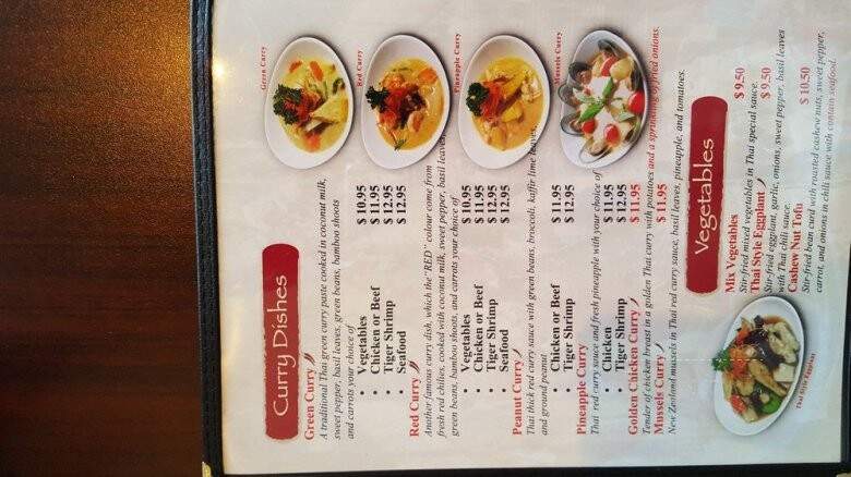 Truly Thai Cuisine - Vaughan, ON menu_pic