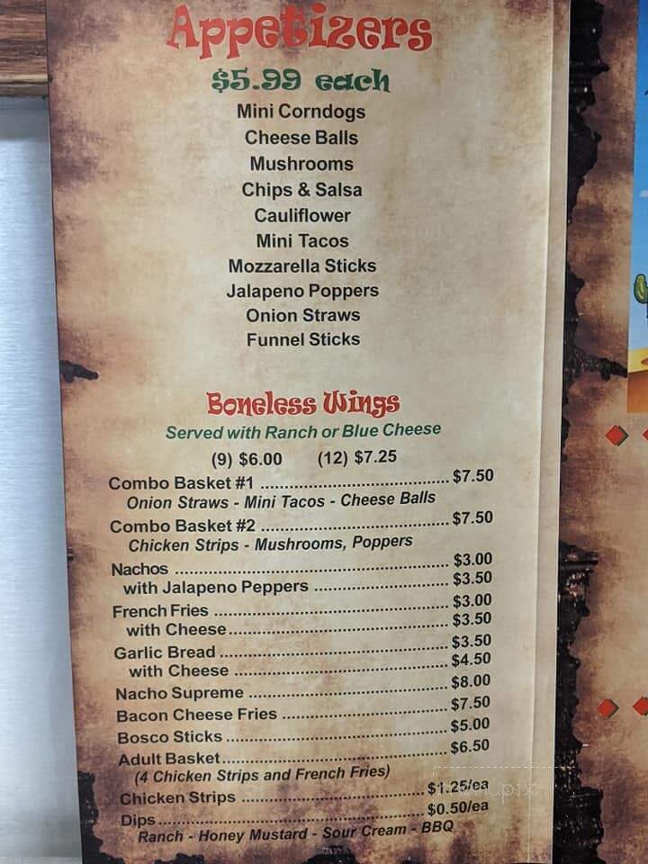 Manny's Pizza - Savanna, IL menu_pic
