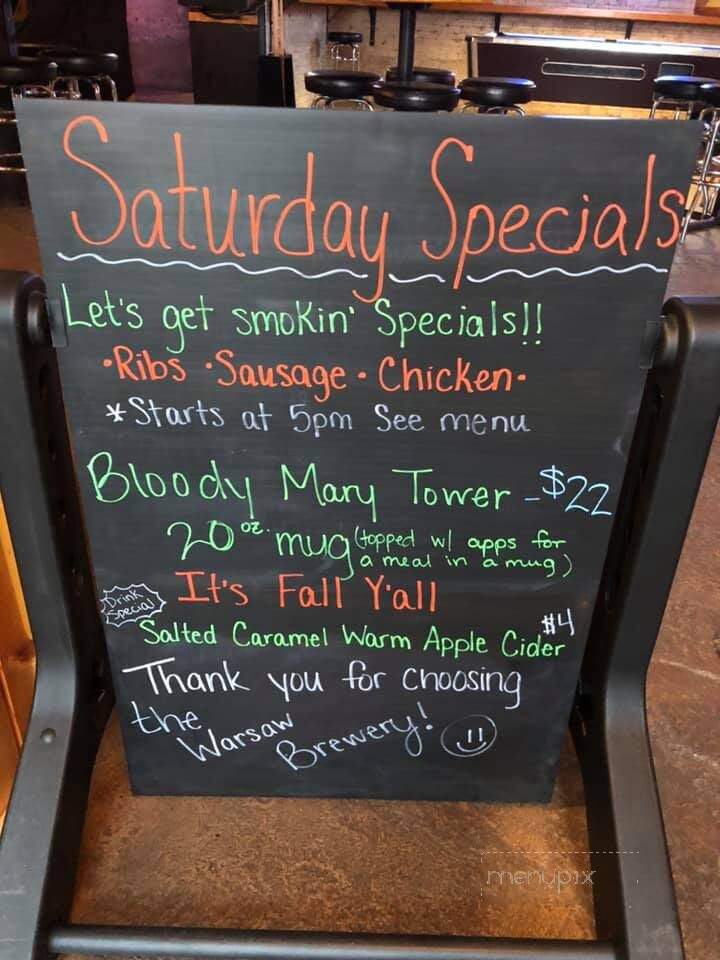 Warsaw Brewing Corp - Warsaw, IL menu_pic