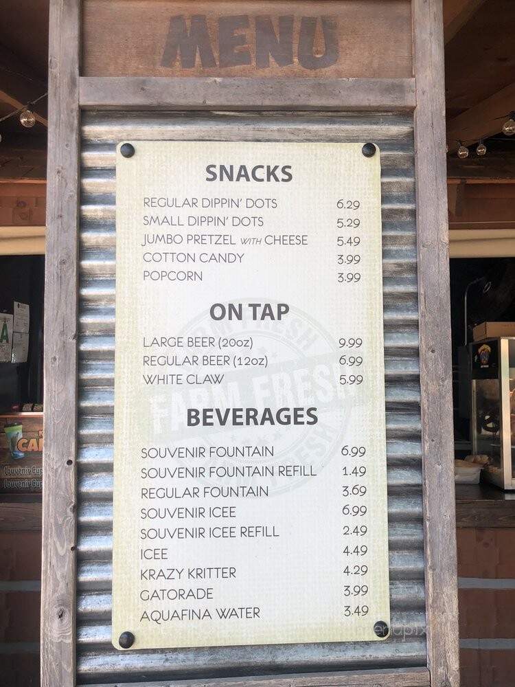 Louisville Zoo - Louisville, KY menu_pic