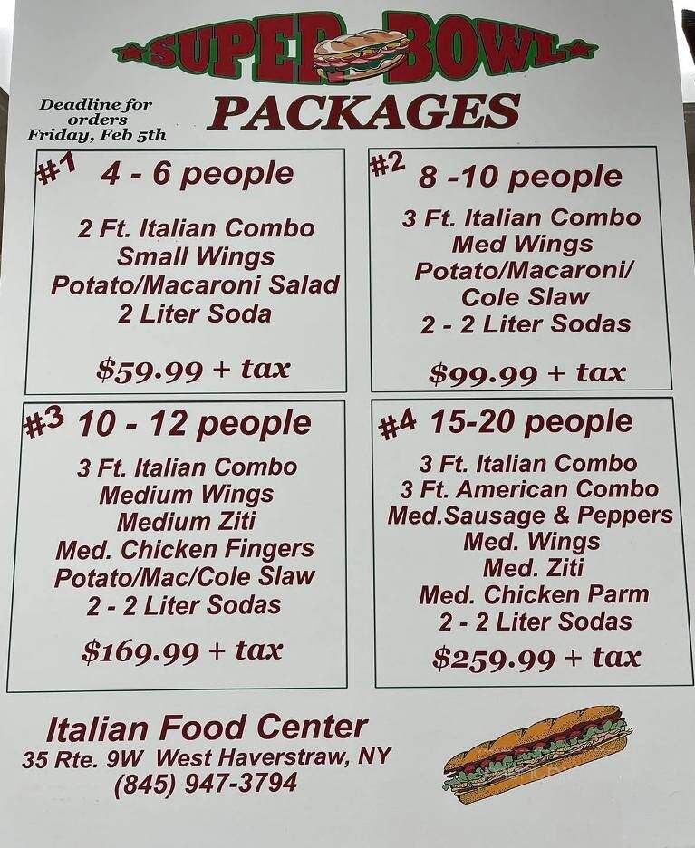 Italian Food Center - West Haverstraw, NY