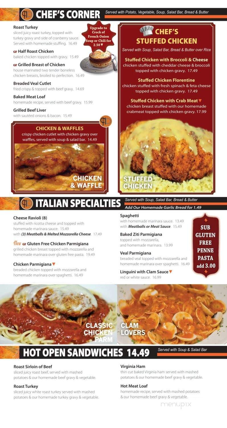 Nazareth Diner - Nazareth, PA menu_pic