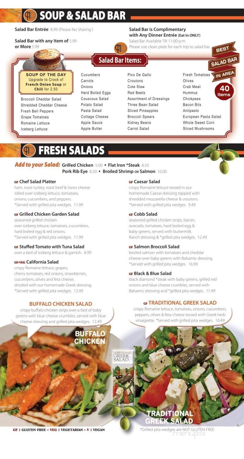 Nazareth Diner - Nazareth, PA menu_pic