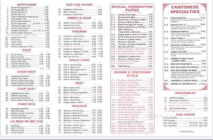 Home Buffet - New Milford, CT menu_pic
