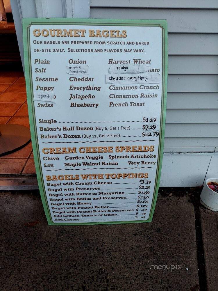 Cohen's Bagel Co - Madison, CT menu_pic