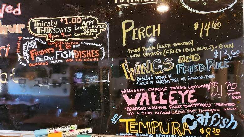 The Pickled Gill - Ladysmith, WI menu_pic