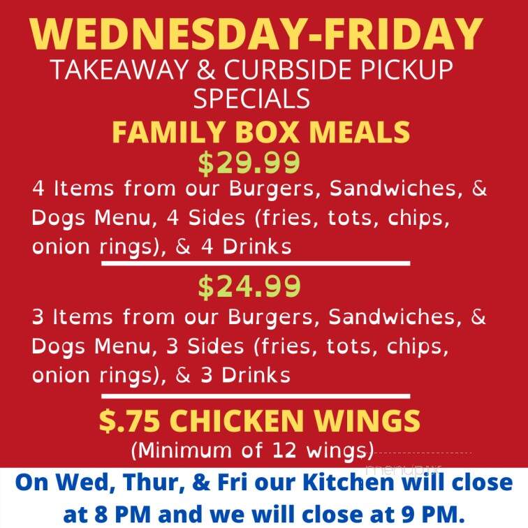 The Filling Station - Amherst, VA menu_pic