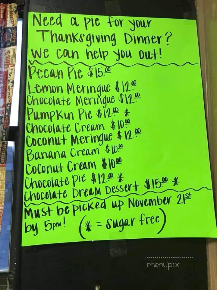Jack Attack BBQ - Kingston, OK menu_pic