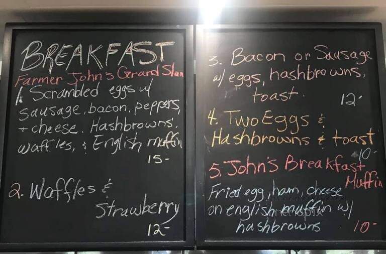 Farmer John's Market - Grindrod, BC menu_pic