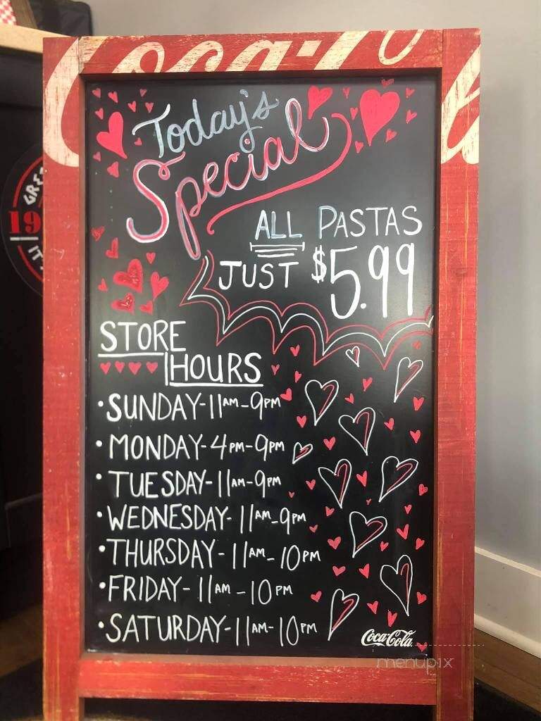 Greek's Pizza - Martinsville, IN menu_pic