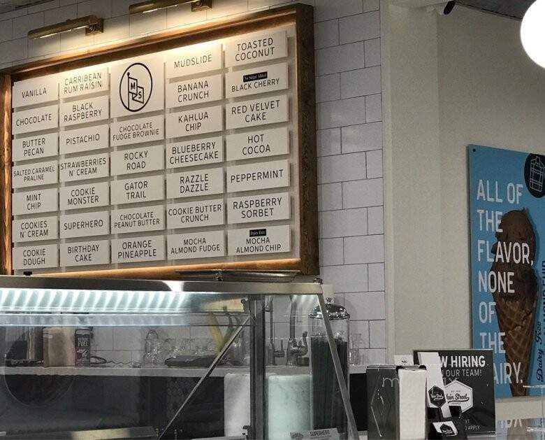 Main Street Creamery - Sarasota, FL menu_pic