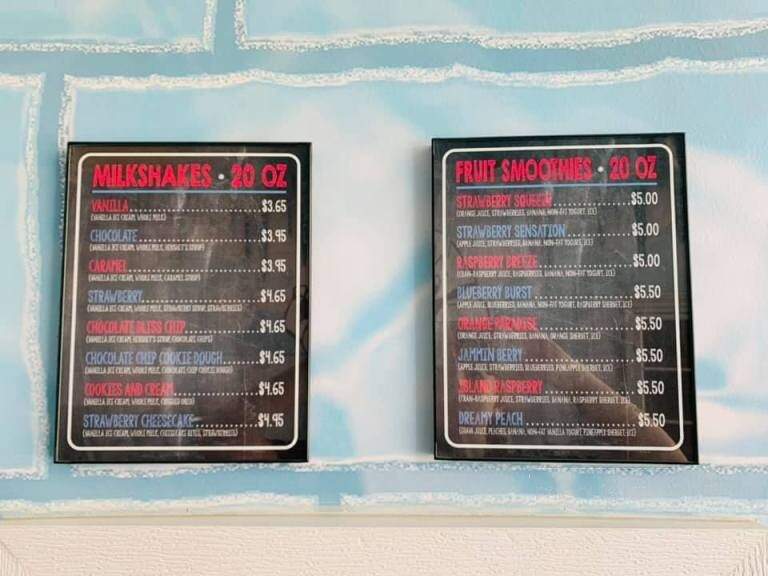Koolie's Frozen Treats - Greensboro, NC menu_pic