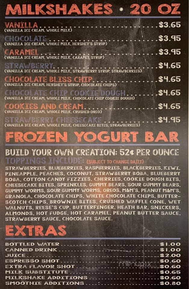 Koolie's Frozen Treats - Greensboro, NC menu_pic