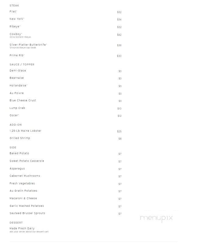 Hollywood Casino Bakery - Bay Saint Louis, MS menu_pic