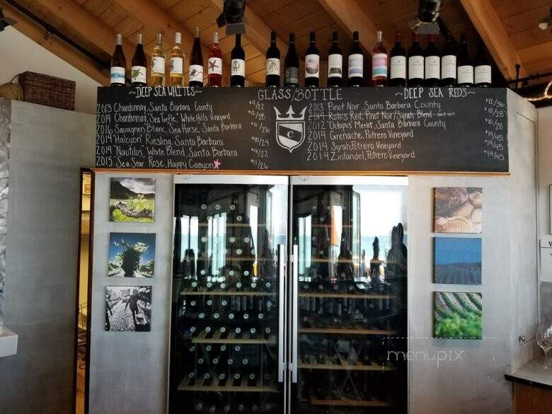 Deep Sea Wine Tasting Room - Santa Barbara, CA menu_pic