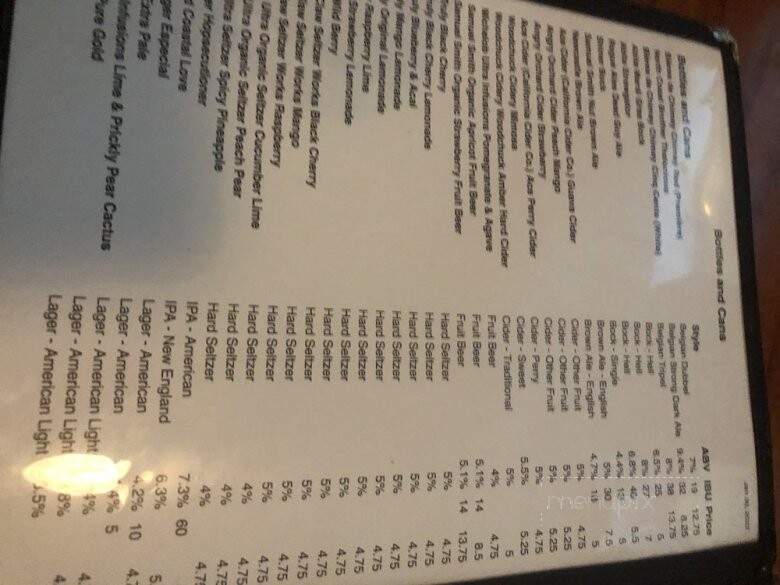 The Bulldog - Jackson, MS menu_pic