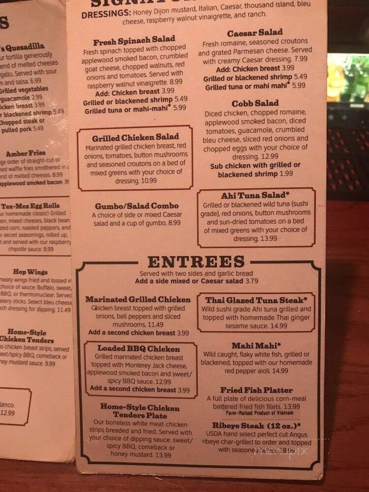 The Bulldog - Jackson, MS menu_pic