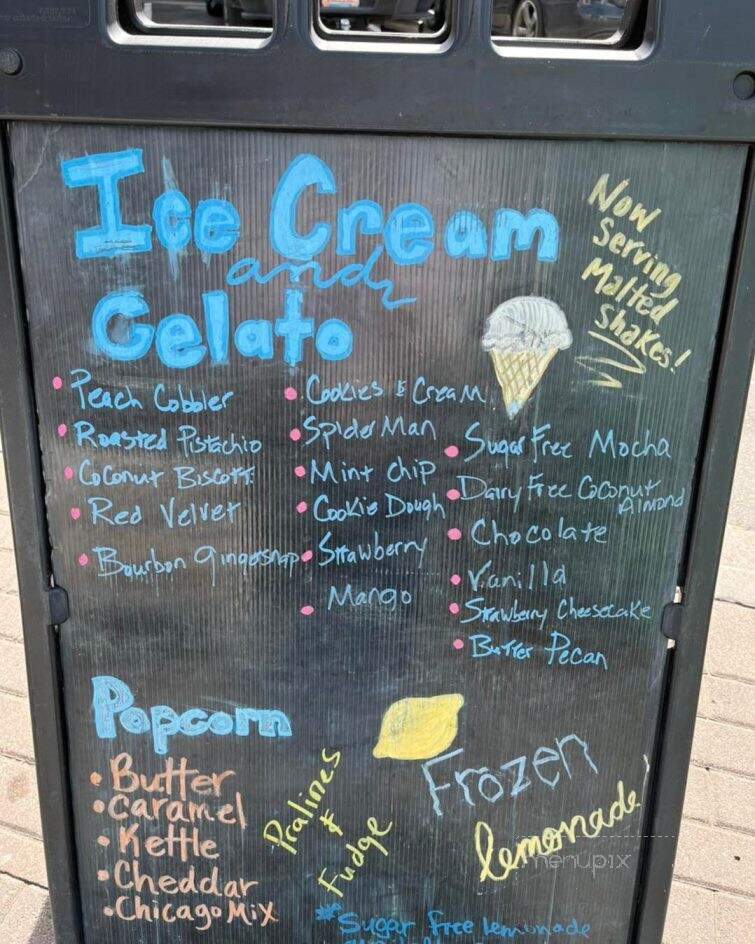 Seaside Sweets - Tybee Island, GA menu_pic